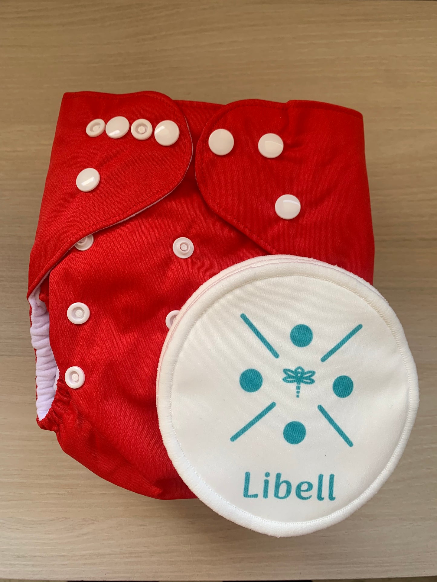 Premier pas maternité - 3 couches lavables + 4 Coussinets d'allaitement lavables