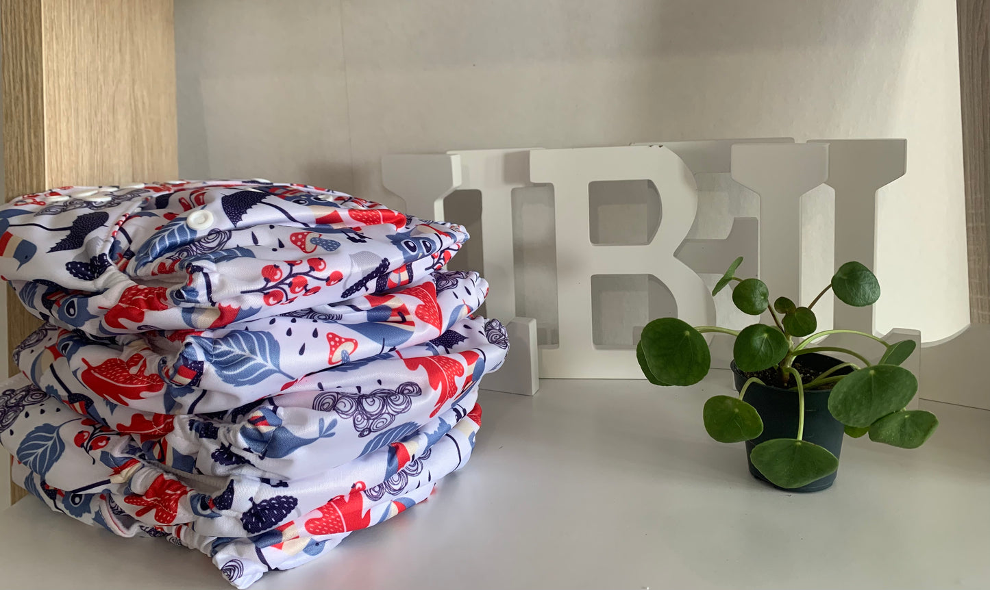 Kit 5 couches lavables